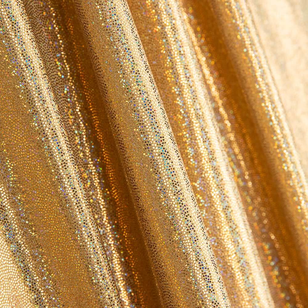Lycra Mystique Holograph Ouro - Ribes y Casals