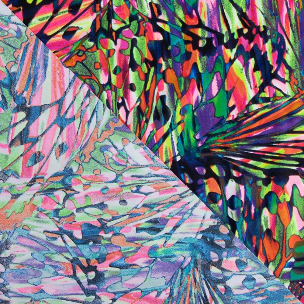 Lycra Printed Listrada Multicolorido - Ribes y Casals