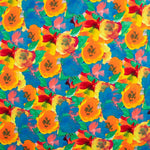 Lycra Printed Aquarela Flores - Ribes y Casals