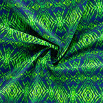 Lycra Printed Losango Verde - Ribes y Casals