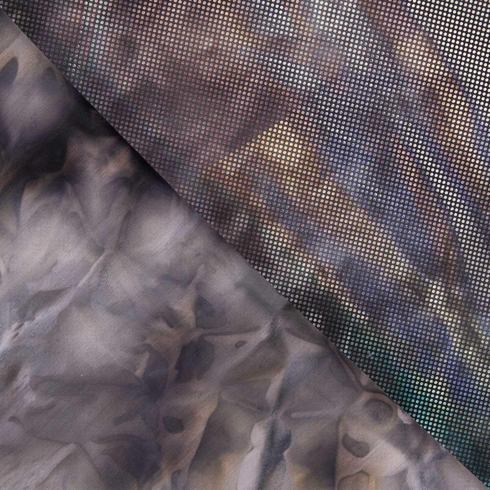 Lycra Holograma Relevo Preto - Ribes y Casals