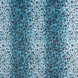 Lycra Lamé Leopardo Azul - Ribes y Casals