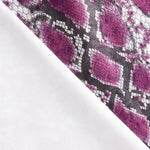 Lycra Lamé Cobra Cyclamen - Ribes y Casals