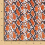 Lycra Lamé Cobra Telha - Ribes y Casals