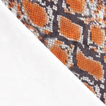 Lycra Lamé Cobra Telha - Ribes y Casals