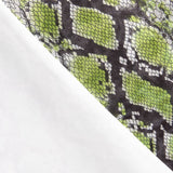 Lycra Lamé Cobra Verde - Ribes y Casals