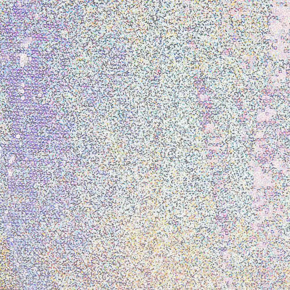 Lantejoula Lycra Holográfica Prata - Ribes y Casals