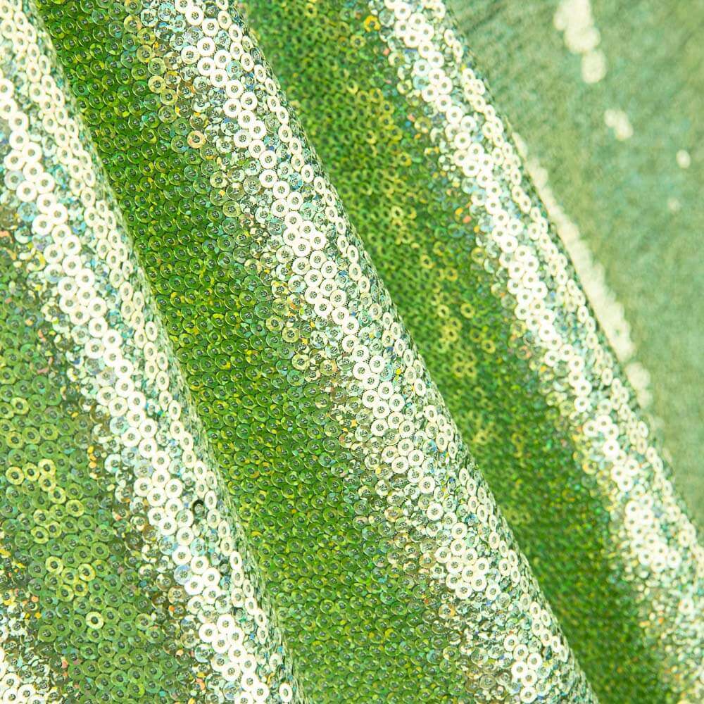 Lantejoula Lycra Holográfica Maçã Verde - Ribes y Casals