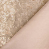 Retal Terciopelo Lycra Foil Beige 120x140 cm - Ribes y Casals