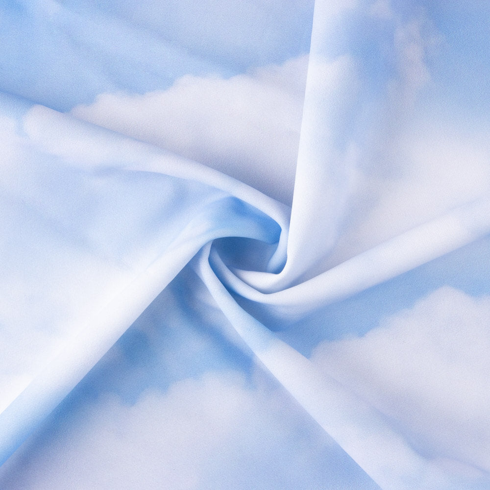 Lycra Estampada Céu Azul - Ribes y Casals