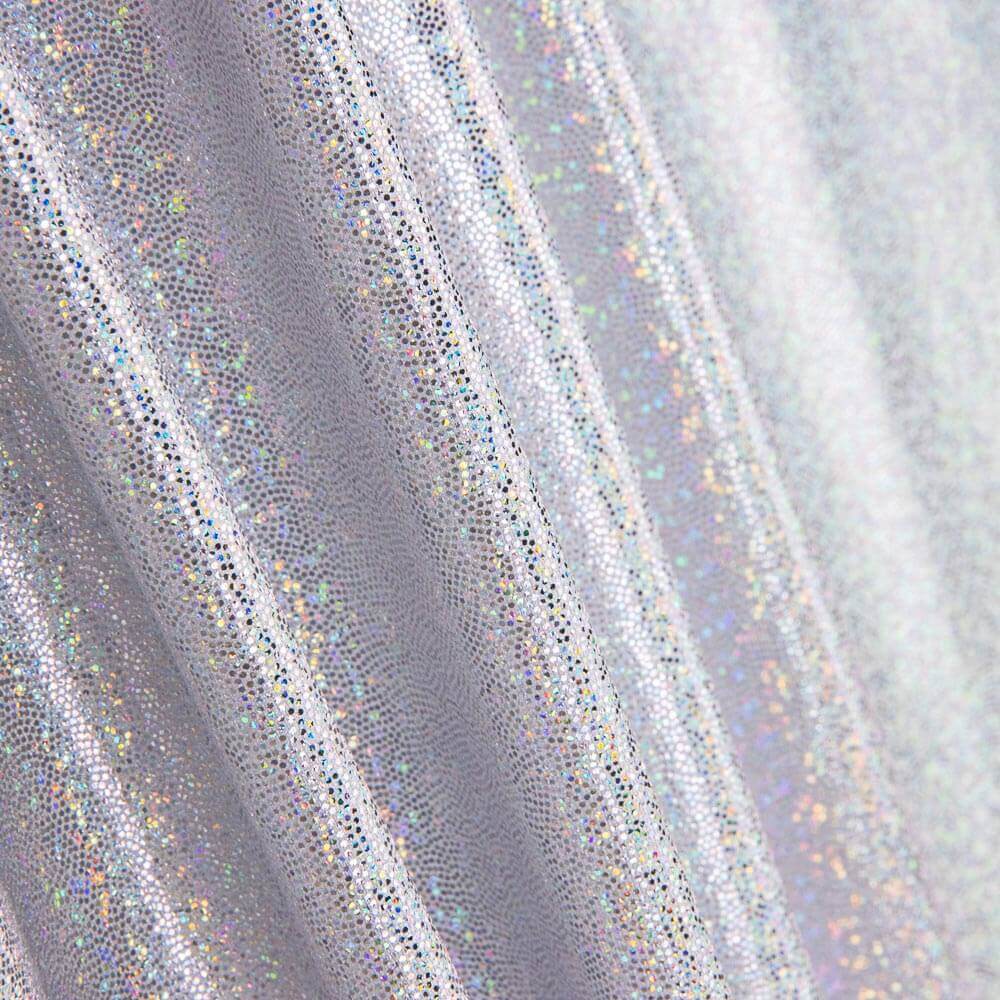 Lycra Mystique Holograph Branco - Ribes y Casals