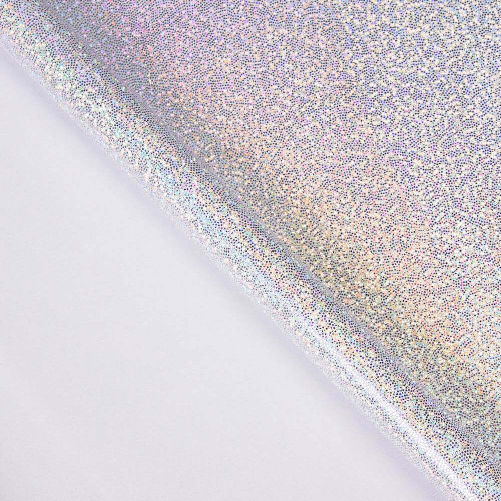 Lycra Mystique Holograph Branco - Ribes y Casals
