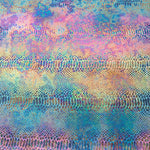 Lycra Metalizada Serpente Azul - Ribes y Casals