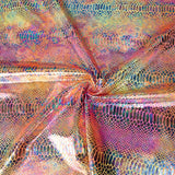 Lycra Metalizada Serpente Rosa - Ribes y Casals