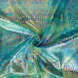 Lycra Metalizada Serpente Verde - Ribes y Casals