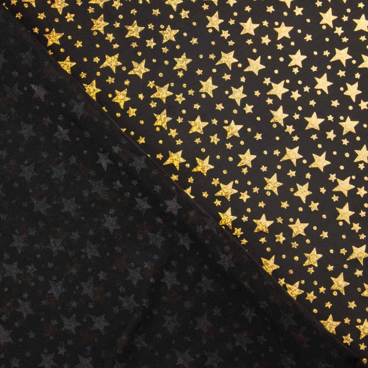 Punto Estampado Estrellas Doradas - Ribes y Casals