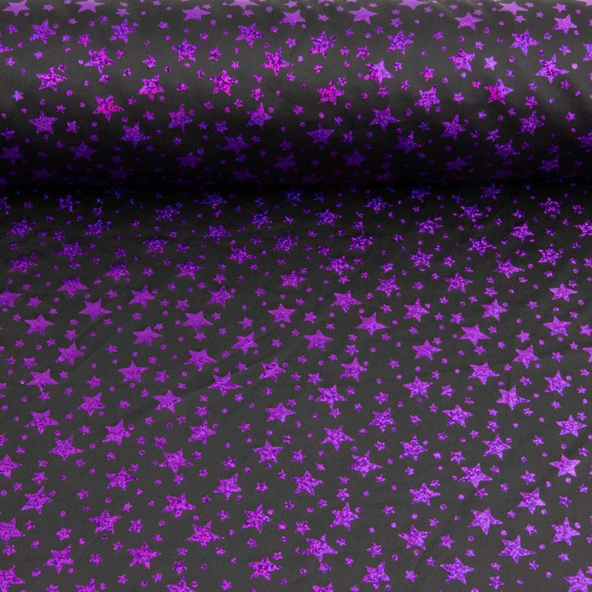 Punto Estampado Estrellas Moradas - Ribes y Casals