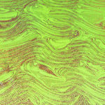 Lycra Metalizada Marmoreada Verde - Ribes y Casals