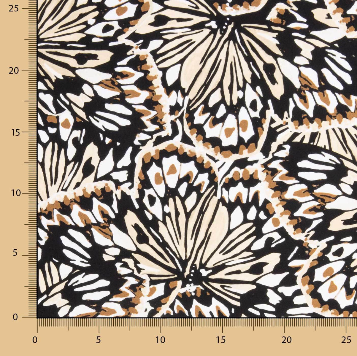 Malha Elástica Borvolet Baunilha - Ribes y Casals