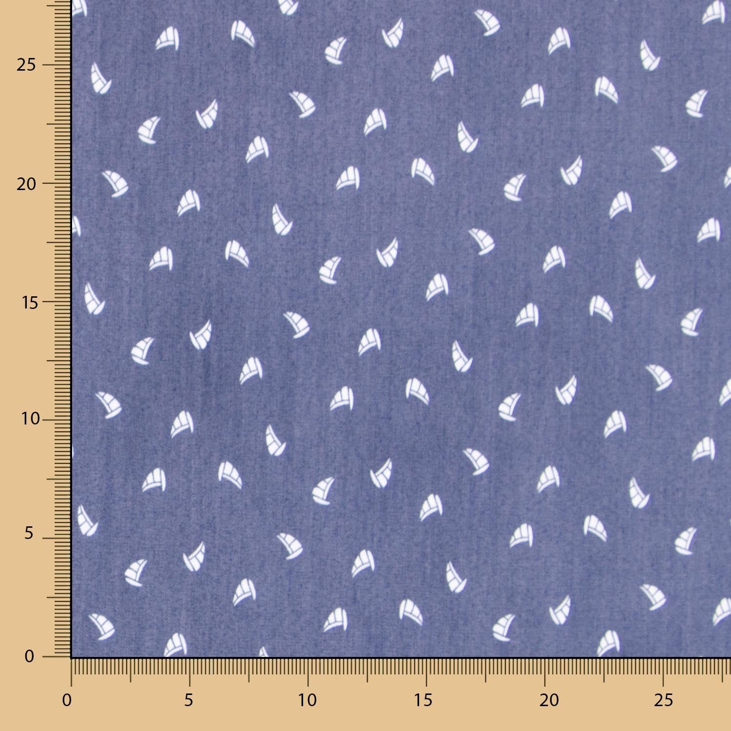 Liocel Spandex Barquinhos Azul - Ribes y Casals