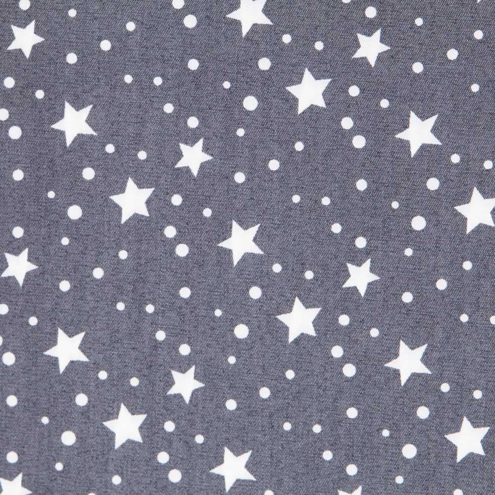 Liocel Spandex Estrelas Azul Escuro - Ribes y Casals