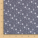 Liocel Spandex Estrelas Azul Escuro - Ribes y Casals