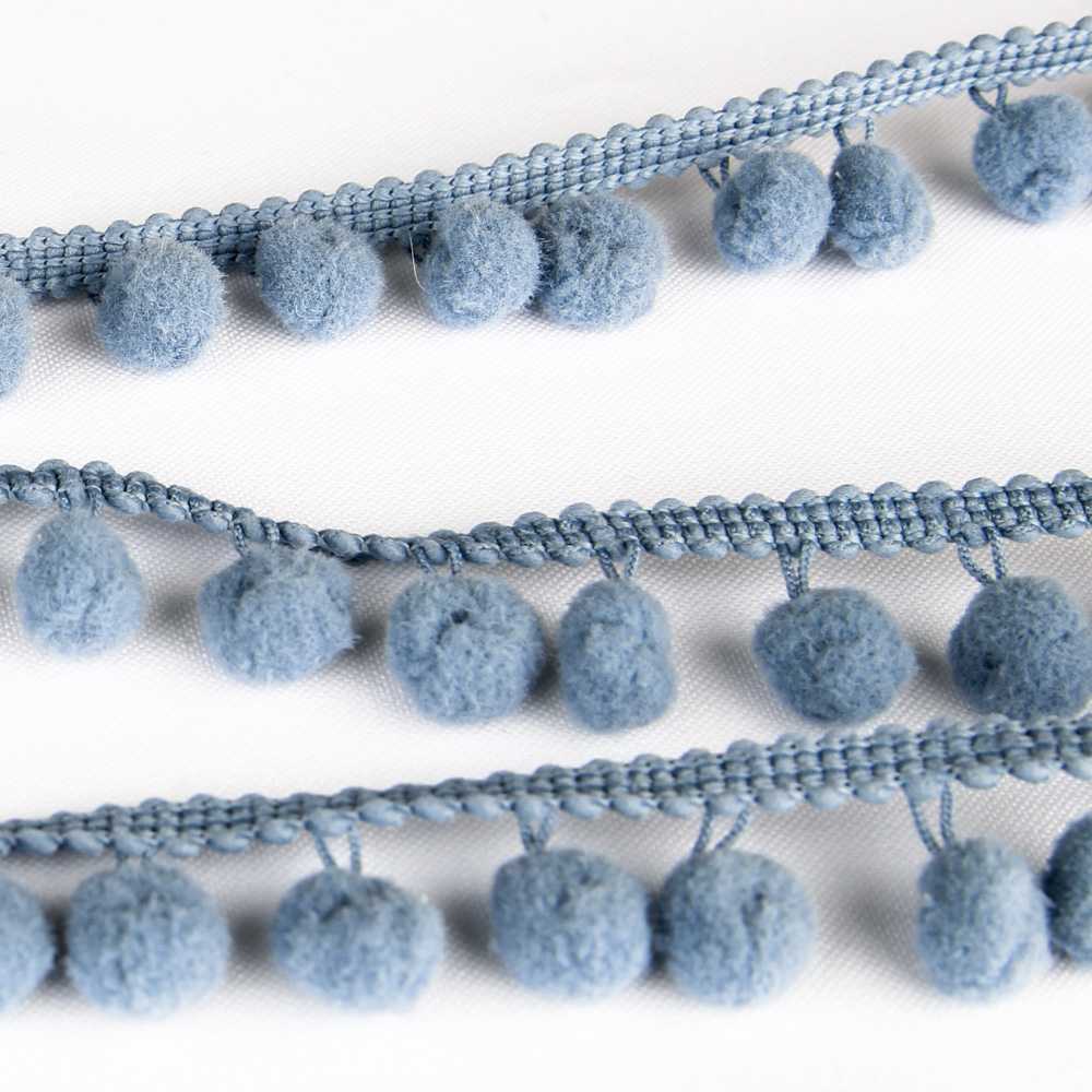 Fita de Pompom Azul - Ribes y Casals