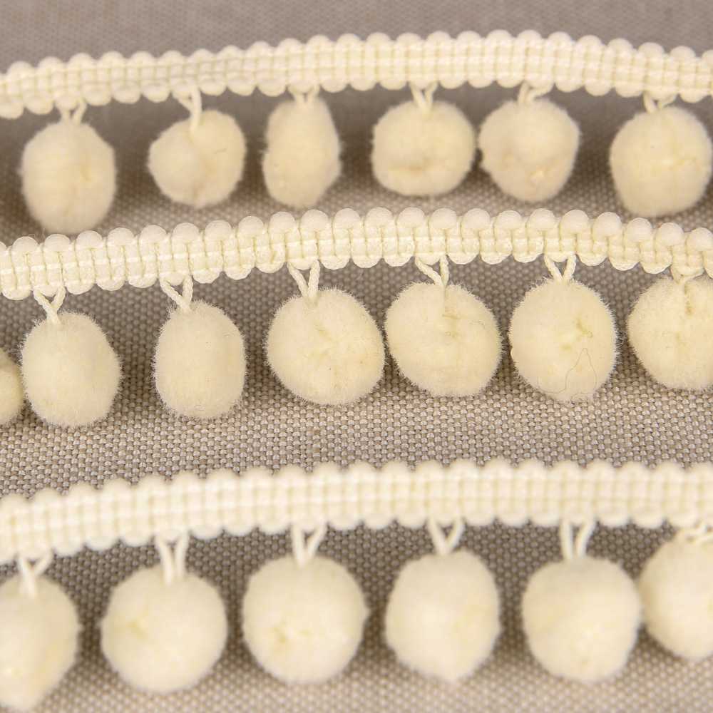 Fita de Pompom Cru - Ribes y Casals