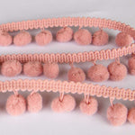 Fita de Pompom Rosa Pastel - Ribes y Casals
