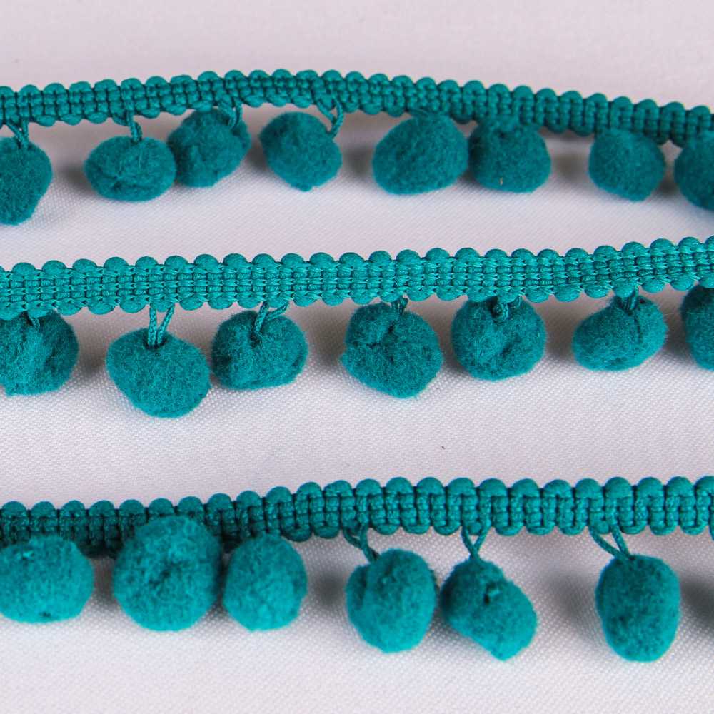 Fita de Pompom Verde Oliva - Ribes y Casals