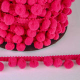 Fita de Pompom Rosa Pink - Ribes y Casals
