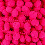 Fita de Pompom Rosa Pink - Ribes y Casals
