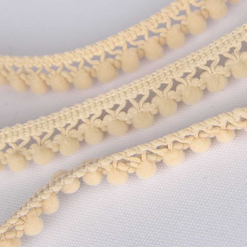 Fita de Pompom Mini Bege - Ribes y Casals