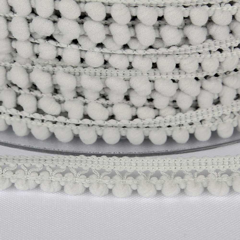 Fita de Pompom Mini Cinza - Ribes y Casals