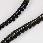 Fita de Pompom Mini Preta - Ribes y Casals