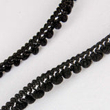 Fita de Pompom Mini Preta - Ribes y Casals