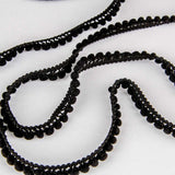 Fita de Pompom Mini Preta - Ribes y Casals