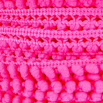 Fita de Pompom Mini Rosa Pink - Ribes y Casals