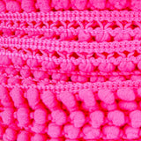 Fita de Pompom Mini Rosa Pink - Ribes y Casals