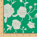 Xale Bordado Cru Tencel Esmeralda - Ribes y Casals