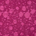 Xale Bordado Fúcsia Tencel Morango - Ribes y Casals