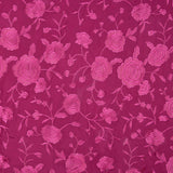 Xale Bordado Fúcsia Tencel Morango - Ribes y Casals