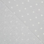 Toalha Anti nódoas Bolinhas Cinza Claro - Ribes y Casals