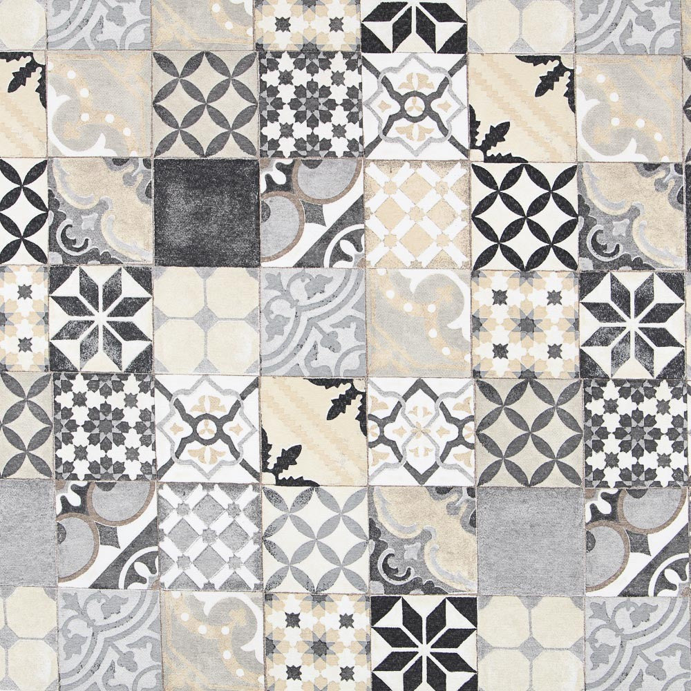 Toalha Anti Manchas Azulejos Mosaico Bege - Ribes y Casals