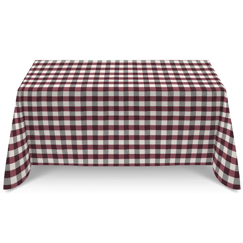 Toalha de Mesa Anti Manchas Quadrado Bordeaux - Ribes y Casals