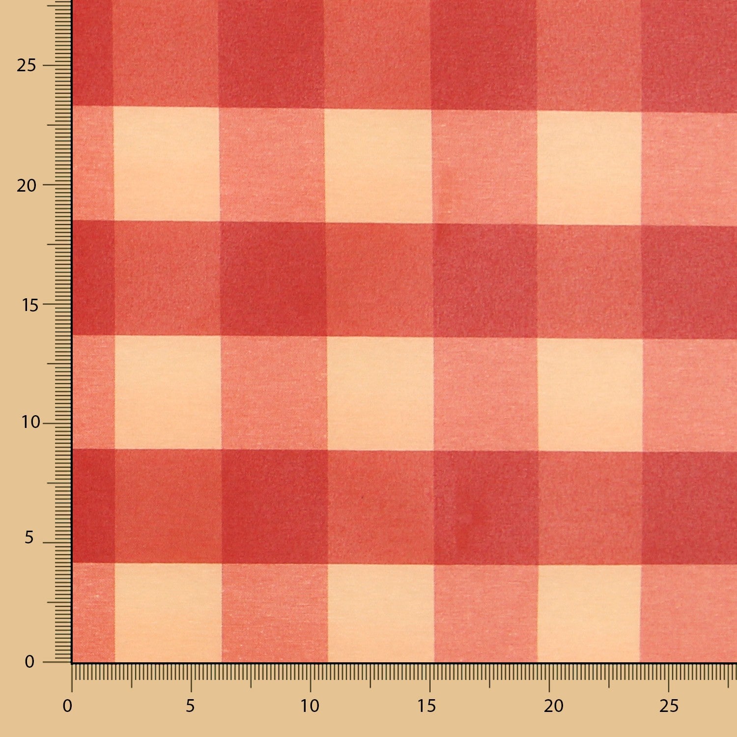 Toalha Anti Nódoas Escocês Coral - Ribes y Casals