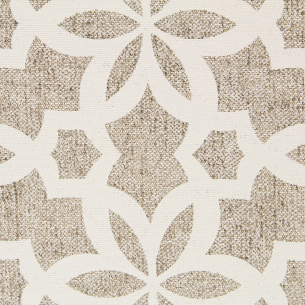 Toalha Anti Nódoas Geométrica Bege - Ribes y Casals