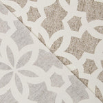 Toalha Anti Nódoas Geométrica Bege - Ribes y Casals