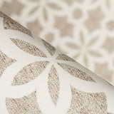 Toalha Anti Nódoas Geométrica Bege - Ribes y Casals