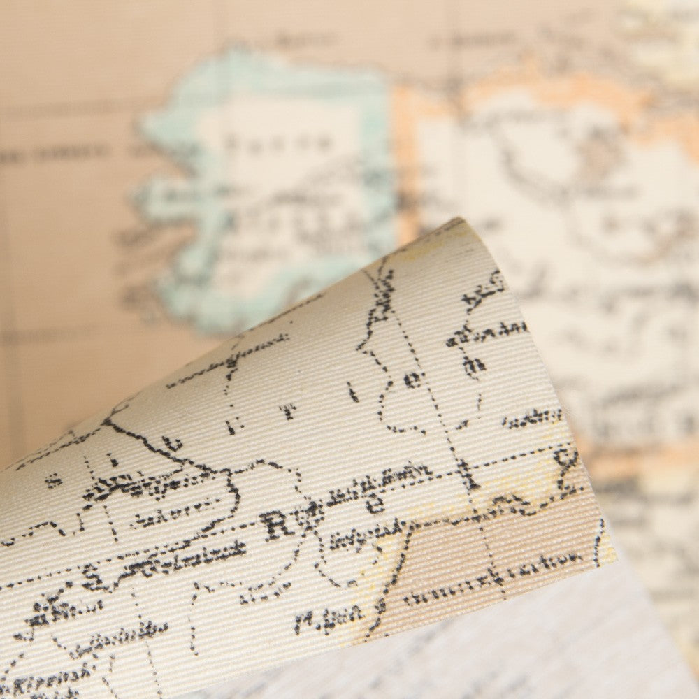 Toalha Anti Manchas Mapa Mundial Areia - Ribes y Casals